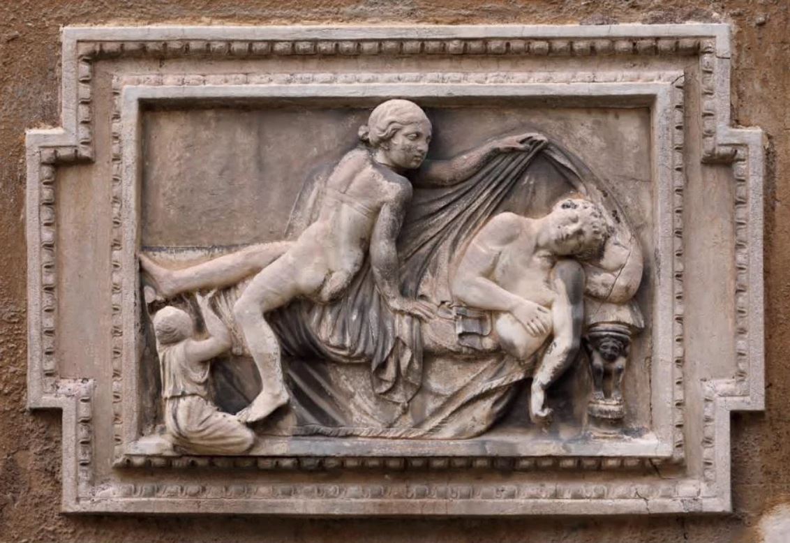 Lit de Polyclitus Palazzo Mattei di Giove Rome