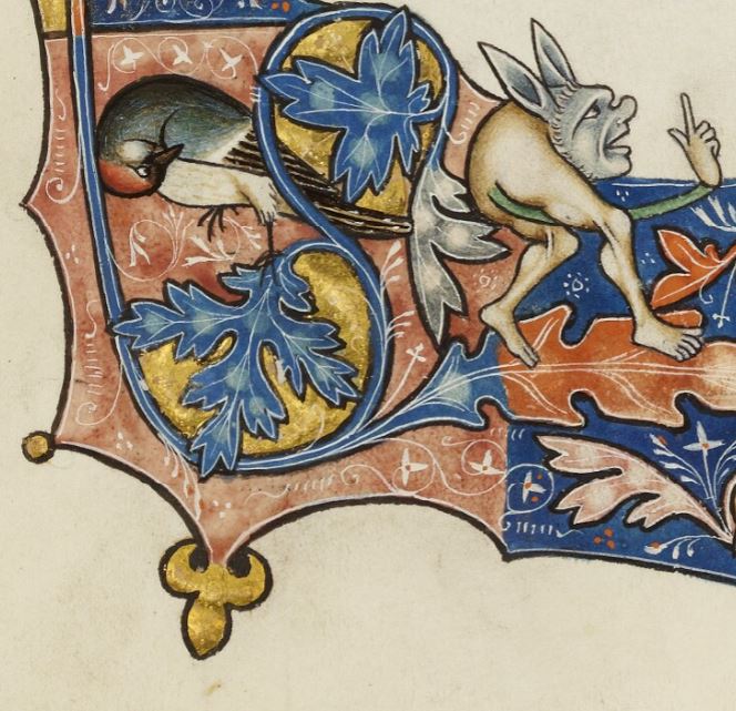 Ormesby Psalter MS. Douce 366 13th century fol 109r