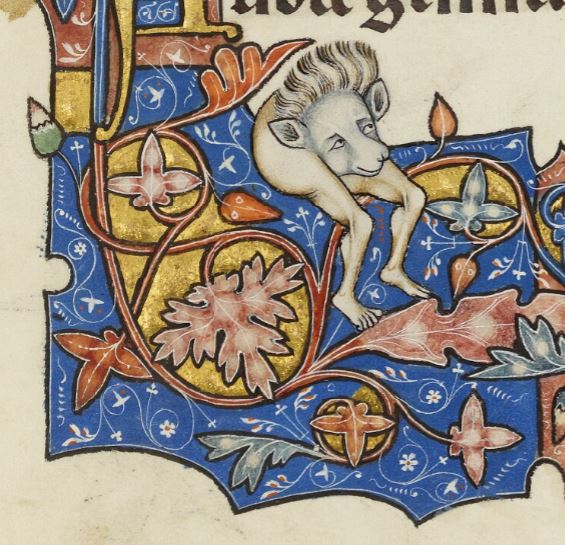 Ormesby Psalter MS. Douce 366 13th century fol 131r