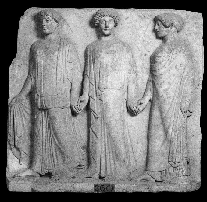 Relief with the Three Graces, Vatican Museums