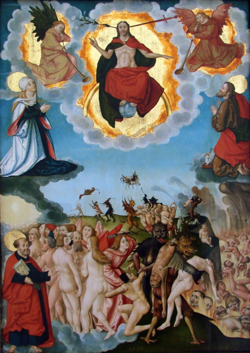 The Last Judgment, school of Hans Schäufelein, 1535, Musée des Beaux-Arts de Nancy.
