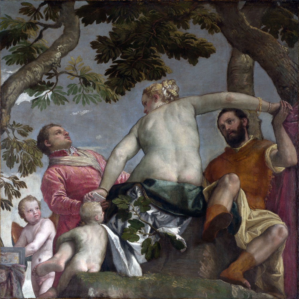 Veronese 1575 Serie des Allegories de l'Amour infidelite National Gallery Londres