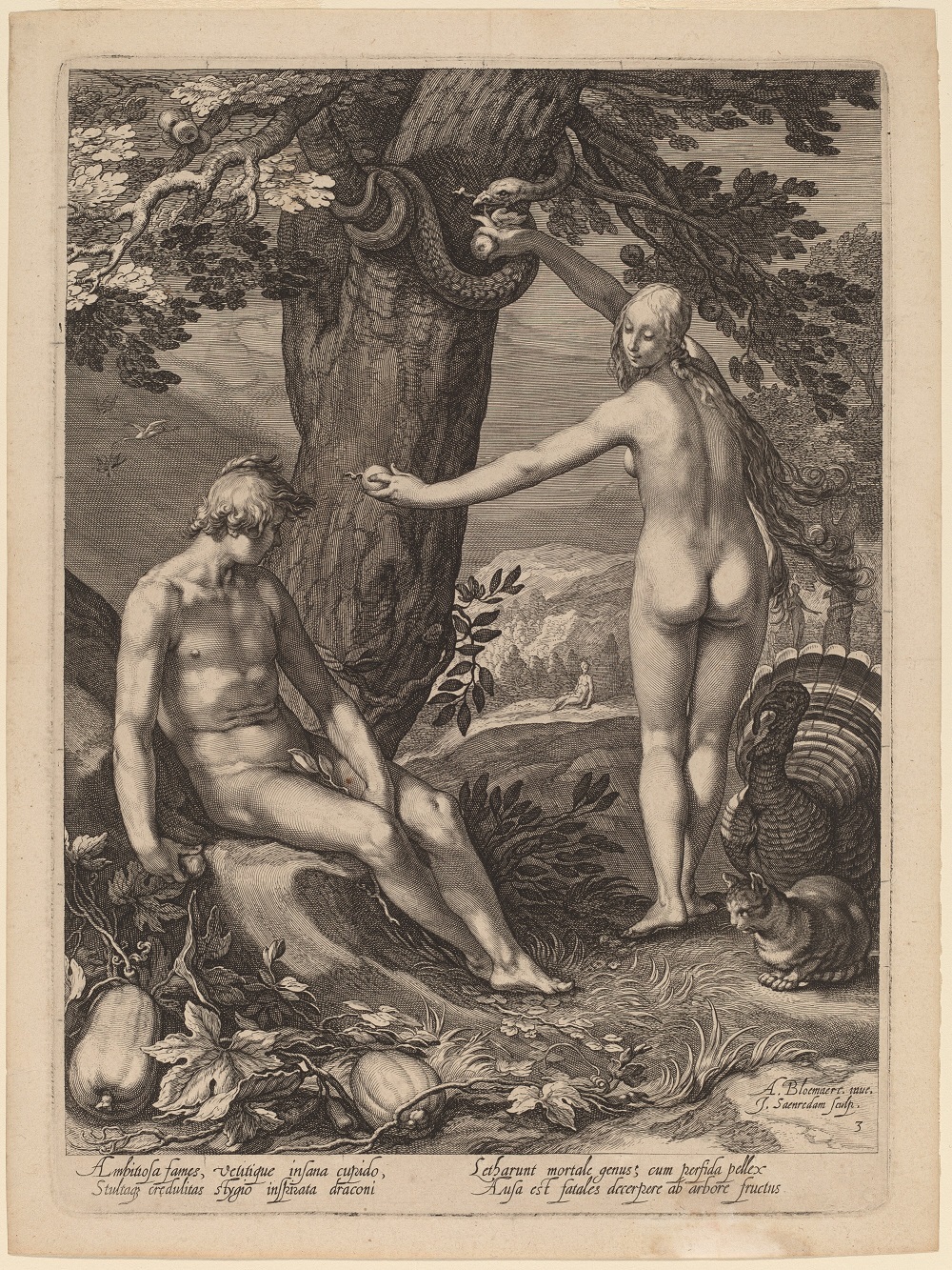 1604 Jan (Pietersz.) Saenredam dessin Abraham Bloemaert serie NGA