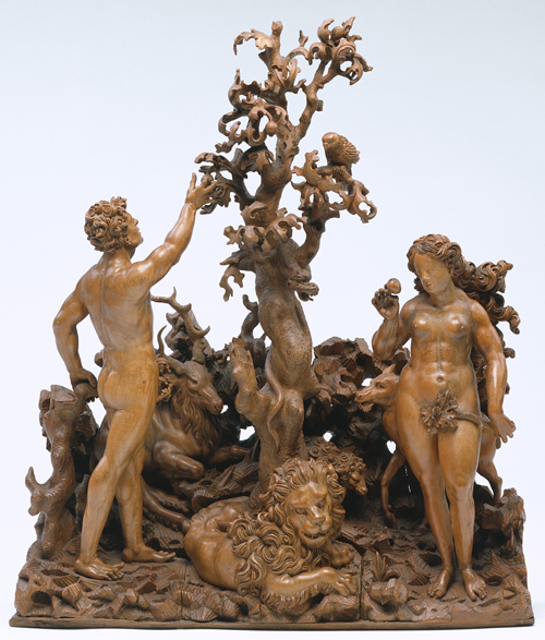 Adam et Eve Meister H.L 1510-25 Freiburg im Breisgau, Augustinermuseum