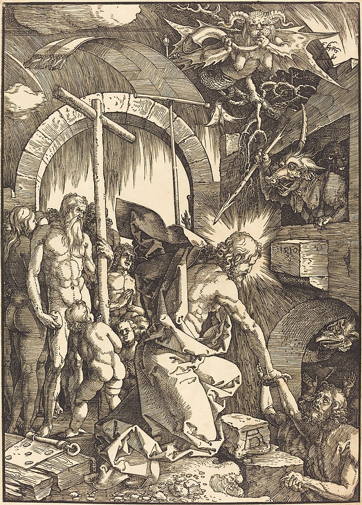 Christ aux limbes 1510 Durer Grande Passion