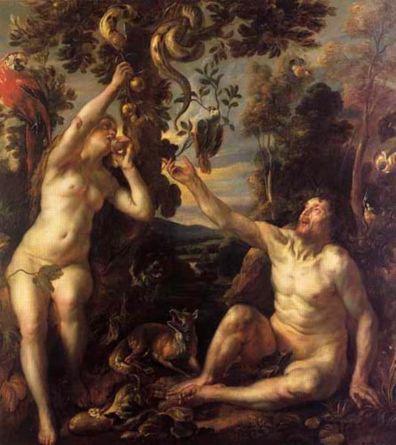 Jordaens 1642 The Fall of Man Toledo Museum of Art
