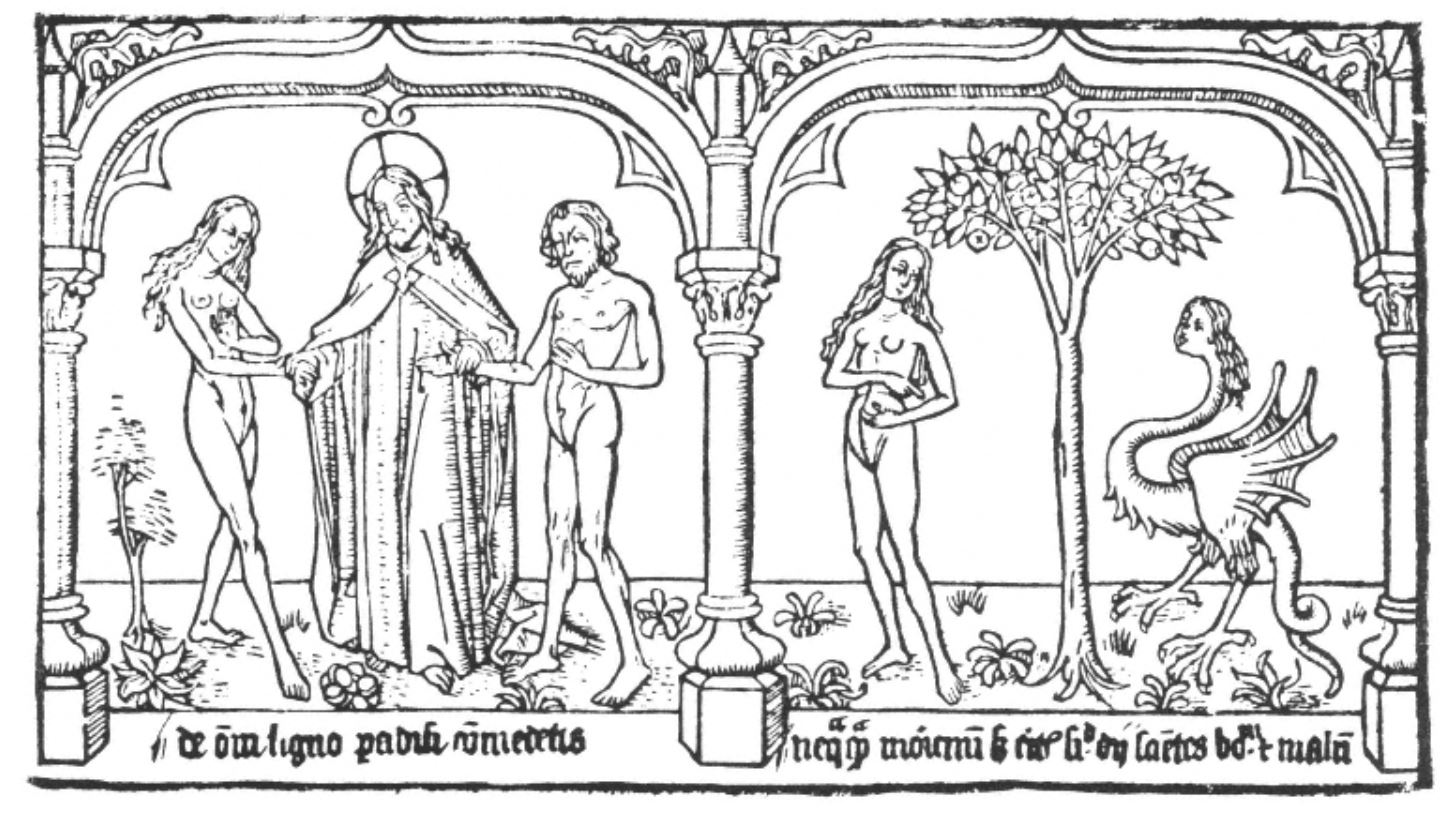 Mariage Adam et Eve Speculum Humanae Salvationis