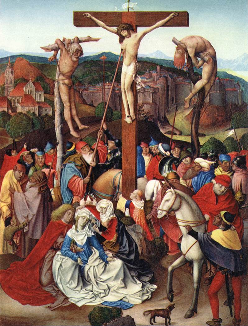 1496 Rueland_Frueauf_d._J._-_Crucifixion_-stiftsmuseum klosterneuburg