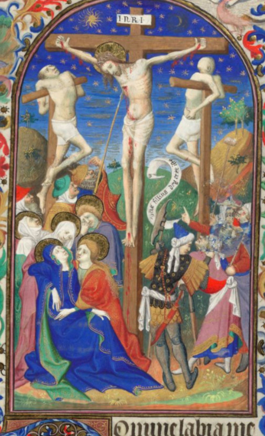 Bedford Hours 1410-30 Crucifixion_British_Library_Add_MS_18850_f144R centre