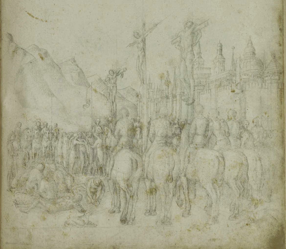 1440-70 Bellini sketchbook British Museum 1855,0811.76