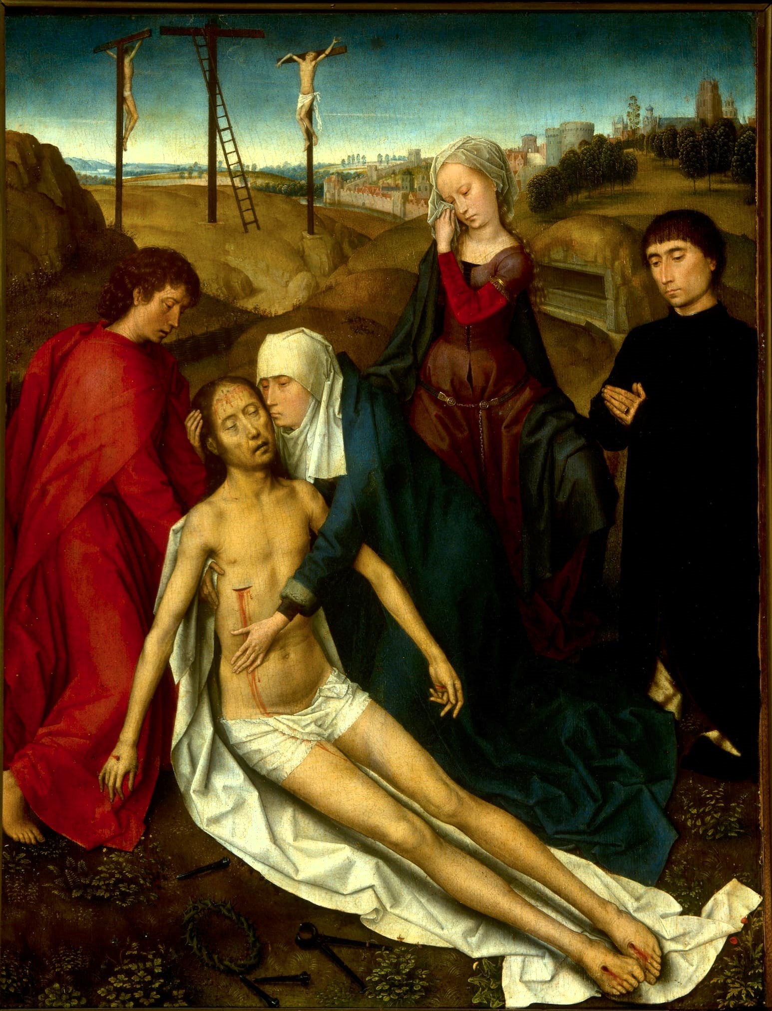 1475-80 Hans-Memling Deposition galerie Doria Pamphili Rome
