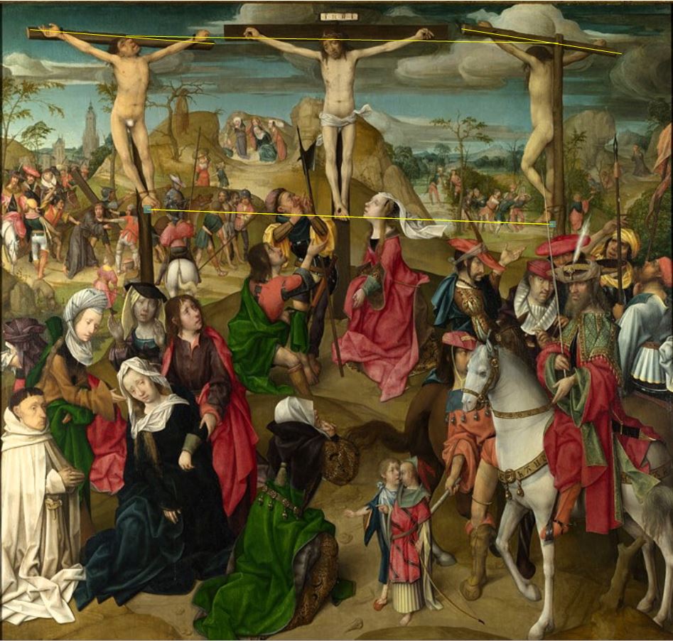 1510 ca Meister von Delft Nord des Pays-Bas National Gallery schema