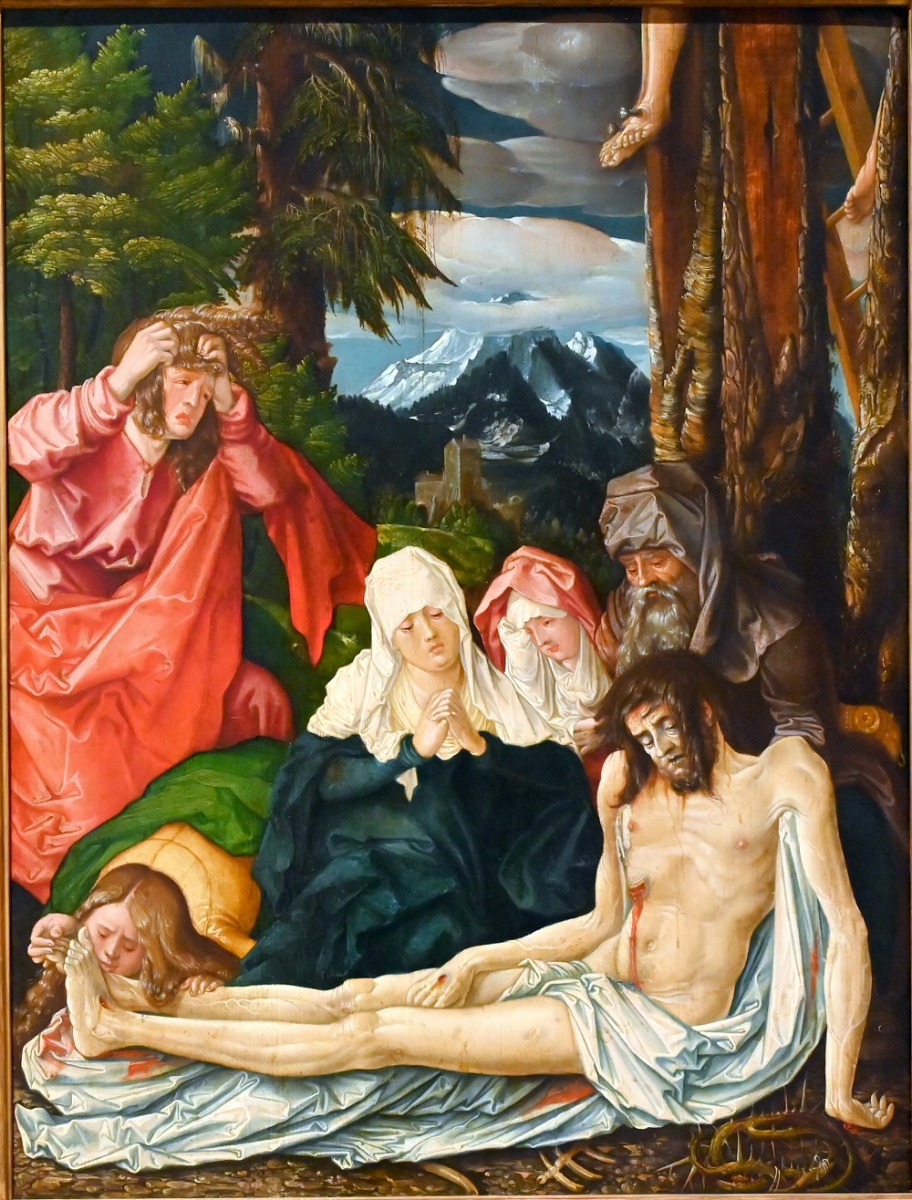 1513 Baldung_-_Beweinung_Christi,_Innsbruck,_Tiroler_Landesmuseum,_Ferdinandeum,Gem_899 jpg