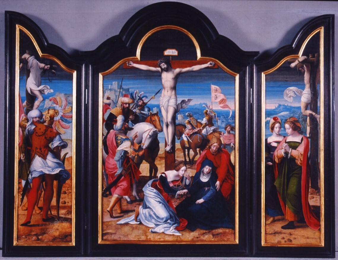 1520-40, Maestro_delle_Mezze_Figure_Femminili Crocifissione_di_Cristo, Galleria_Sabauda