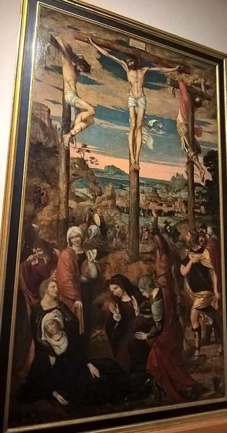 1527-1531 Pieter_Coeck_van_Aelst_Calvário_ Cathedrale de Funchal