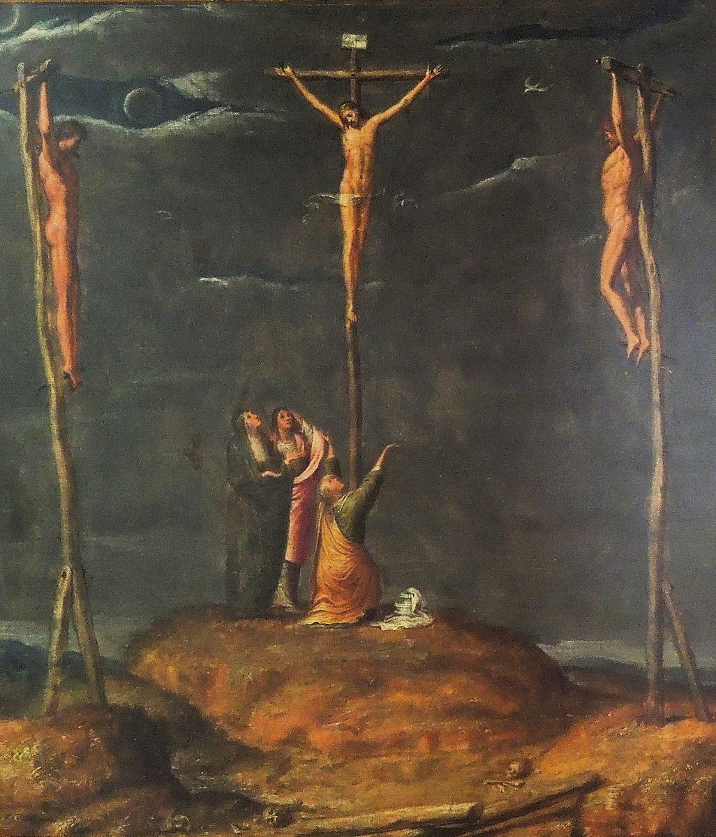 v1529 av Pieter de Kempeneer (Pedro de Campaña) The_Crucifixion Sternberg palace