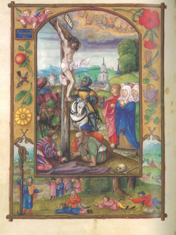 1534 Heures d'Albrecht de Brandebourg Biblioteca estense Modene MS Est 136 fol 90v