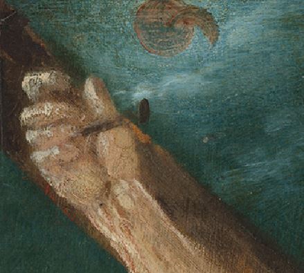 1550-75 Workshop_of_Hans_Mielich,_The_Crucifixion NGA detail