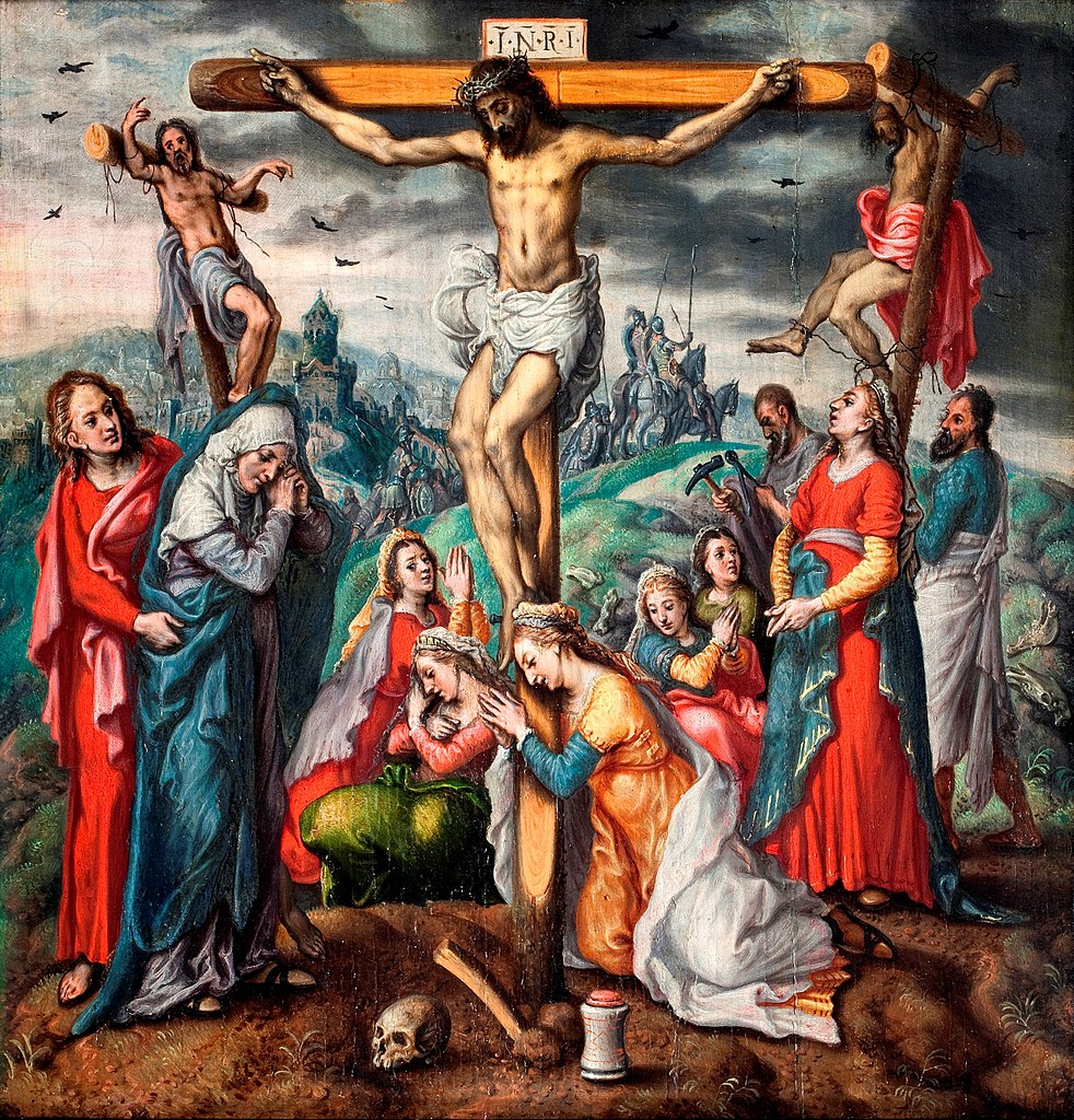1550 ca The_Crucifixion_attributed_to_Pieter_Aertsen_Museum_Catharijneconvent