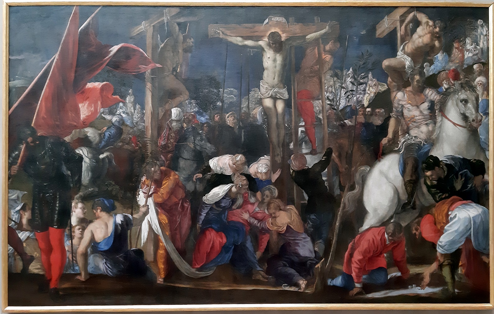 1554-55 tintoretto-crocifissione San Severo accademia venise