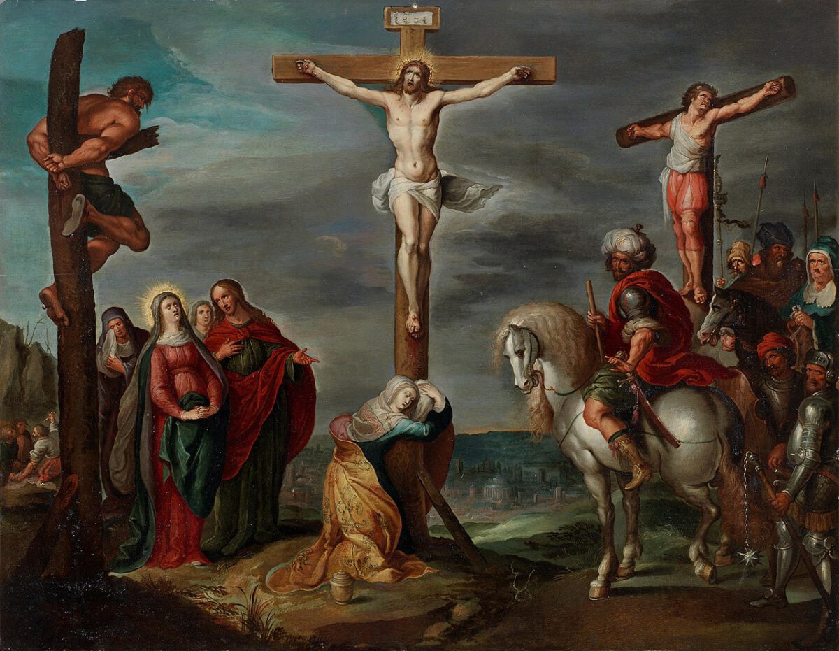 1643 Hans_Jordaens_III_The_Crucifixion coll part