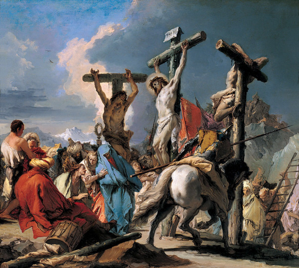 1745-50 Giambattista_Tiepolo_-_The_Crucifixion musée d'art, St. Louis