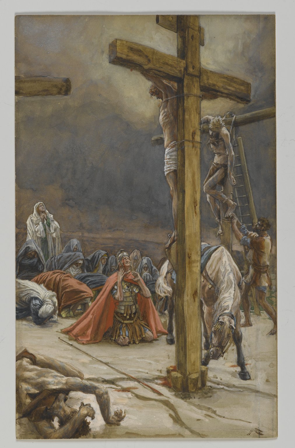 1886-1894 Tissot 316 Confession de Saint Longin Brooklin Museum
