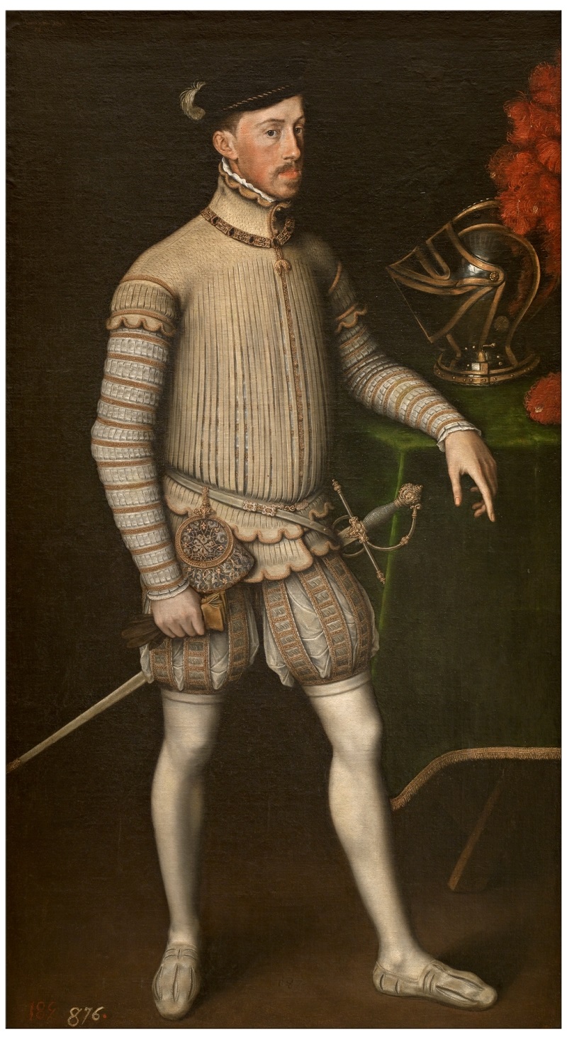 Anthonis Mor L'empereur Maximilien II 1550 Prado