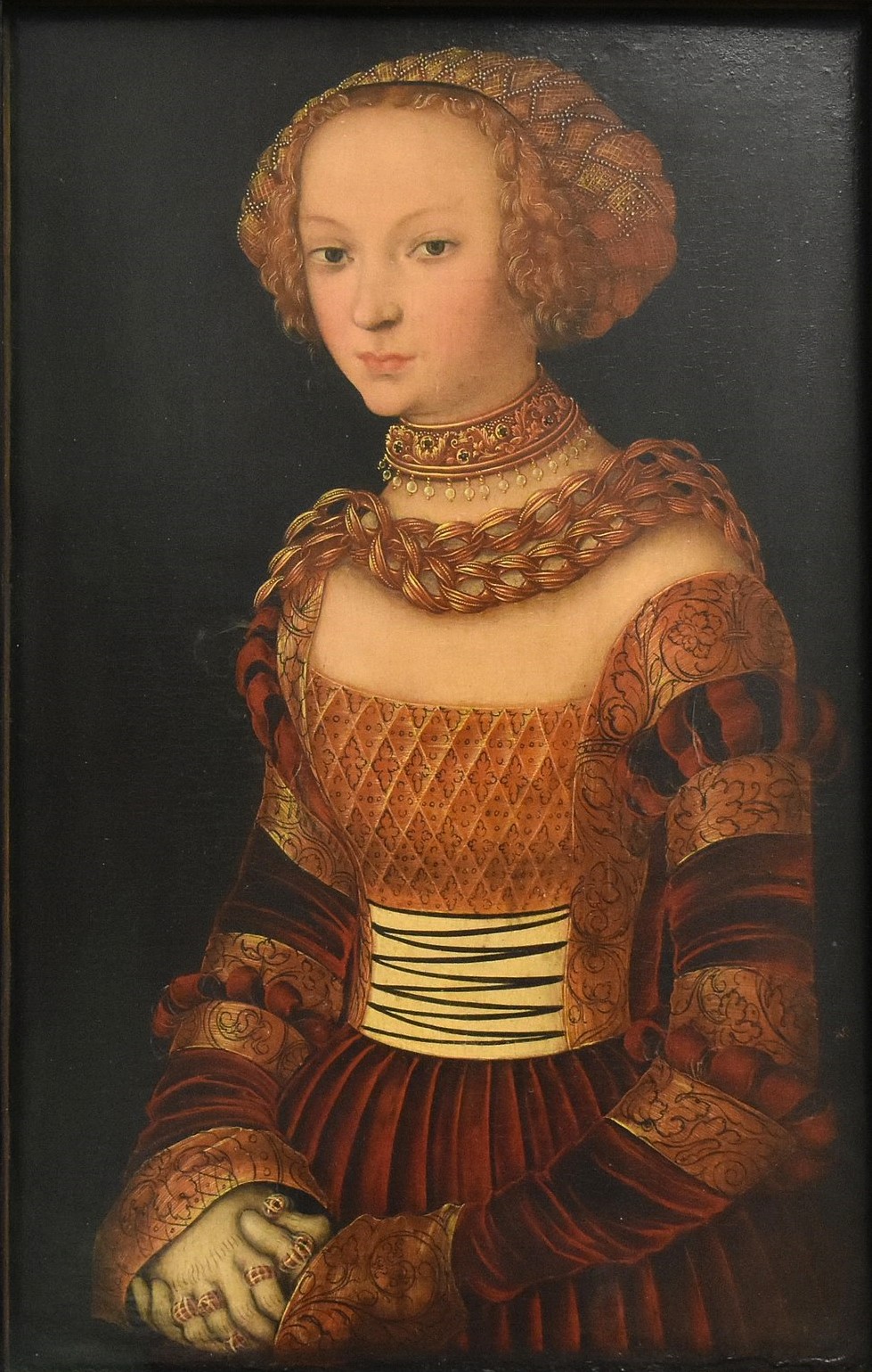 Cranach 1537 ca Portrait_of_a_Young_Woman Statens_Museum_for_Kunst,_Copenhagen