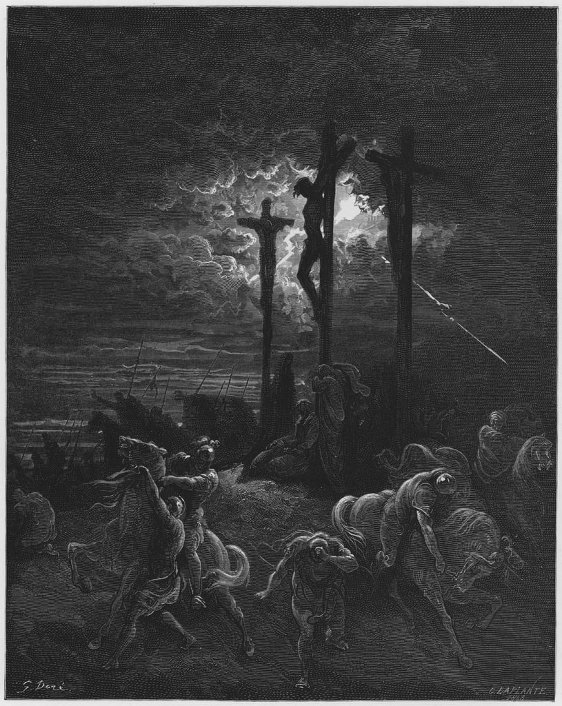 Gustave Dore 1866 Les tenèbres a la Crucifixion