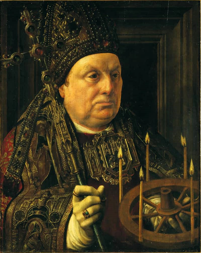 Saint Donatien_Jan_Gossart,_Flemish,_1520 Musee des beaux Arts de Tournai