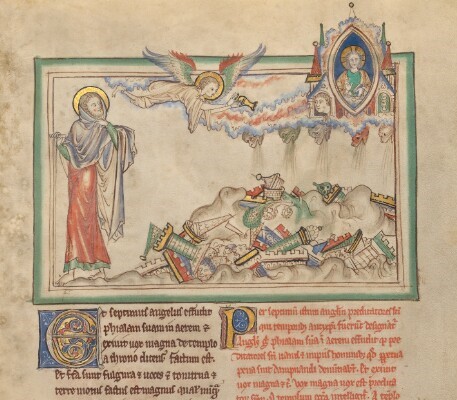 1255–1260 Getty Apocalypse Ms. Ludwig III 1 fol 35r