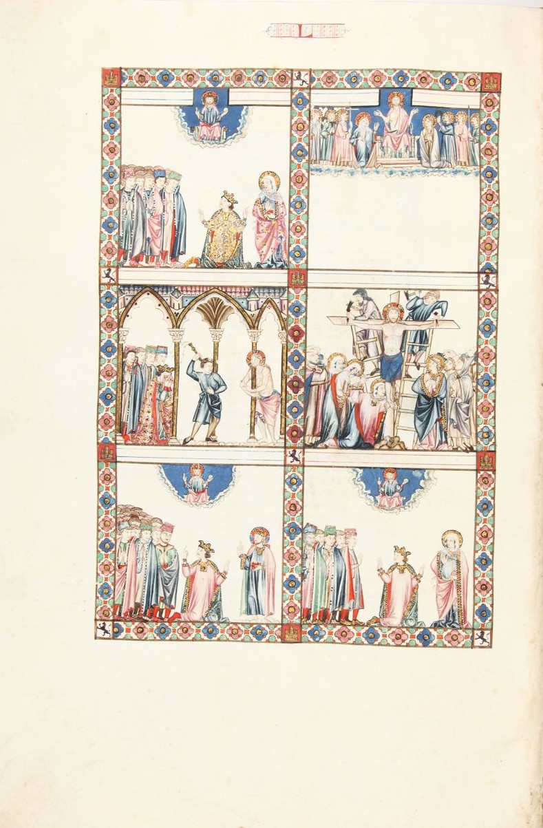 1281-84 Cantigas de Santa Maria Escorial MS T.I.1, fol. 74v RB. Patrimonio Nacional