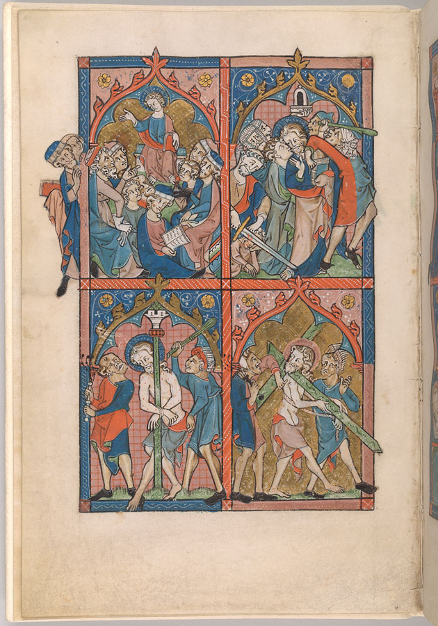 1300-10 Ramsey psalter Morgan MS 302 fol 2v