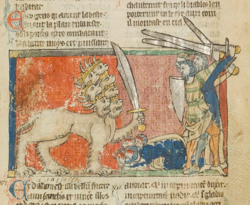 1300-20 Apocalypse de Toulouse,Toulouse BM MS 815 fol 29r