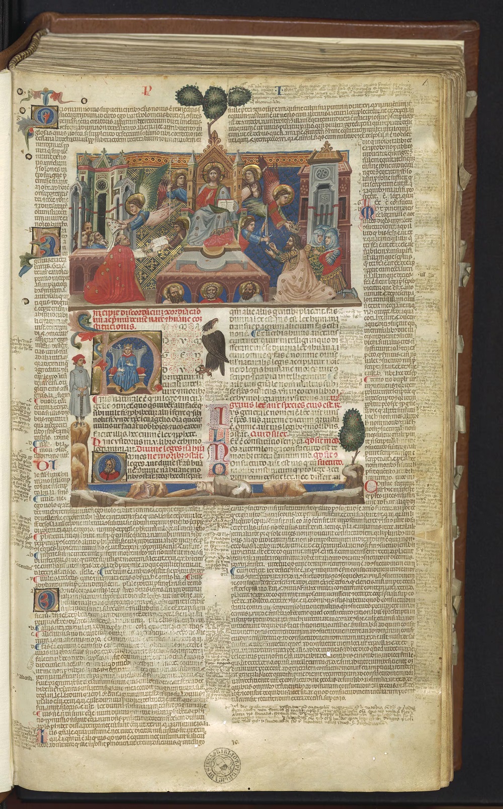 1320-30 GRATIANUS Siena, Biblioteca Comunale degli Intronati, ms. K.I.3 fol 1r