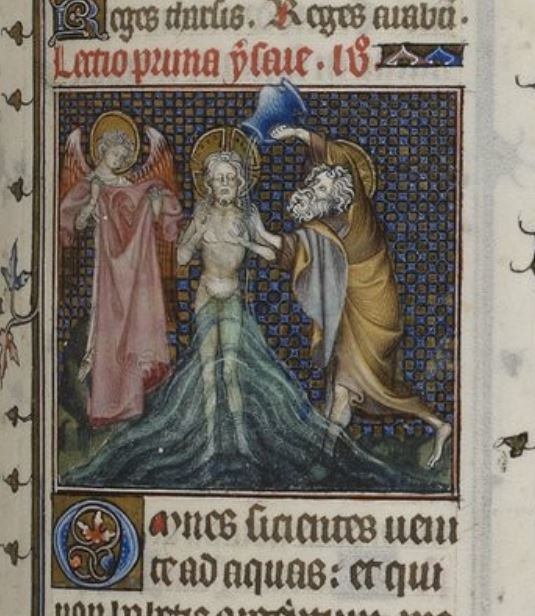 1323-26 Jean Pucelle Breviaire de Belleville BNF Latin 10483 fol 259r