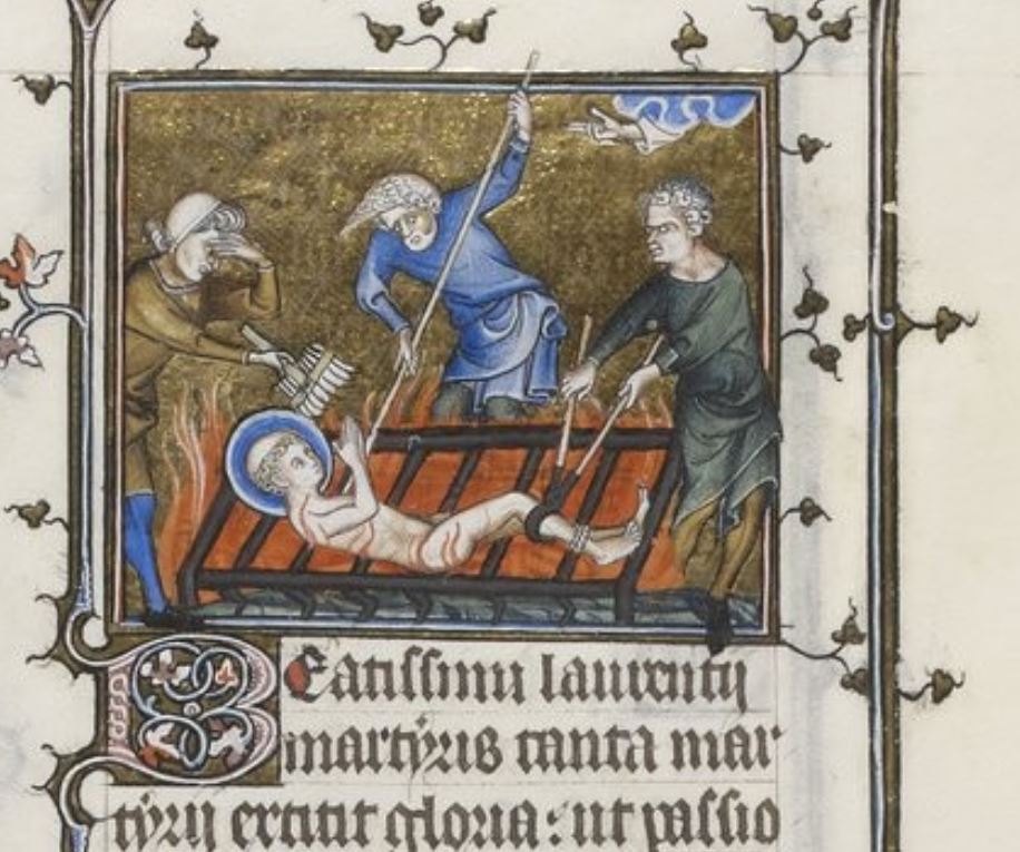 1323-26 Jean Pucelle Breviaire de Belleville BNF Latin 10484 fol 282r