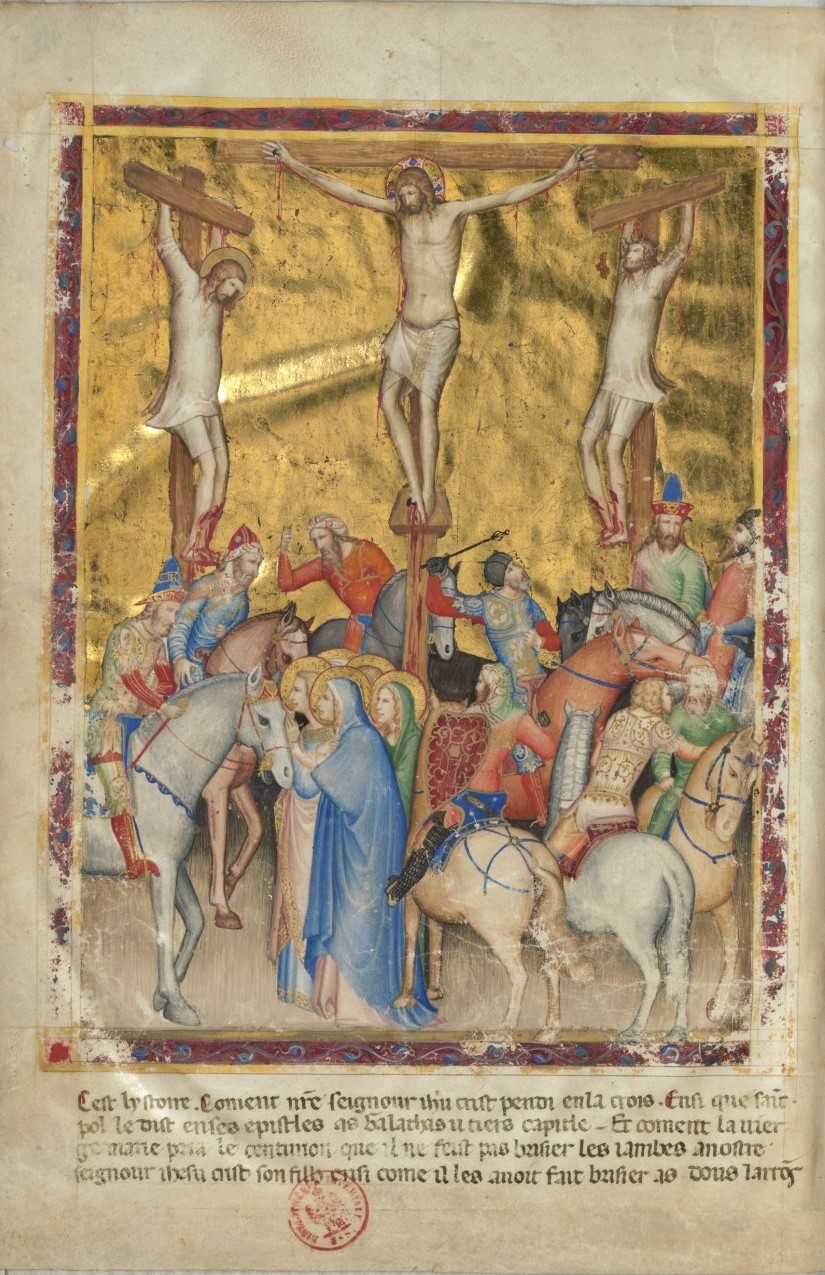 1340-50 Bible moralisée de Naples BNF Français 9561 fol 178v