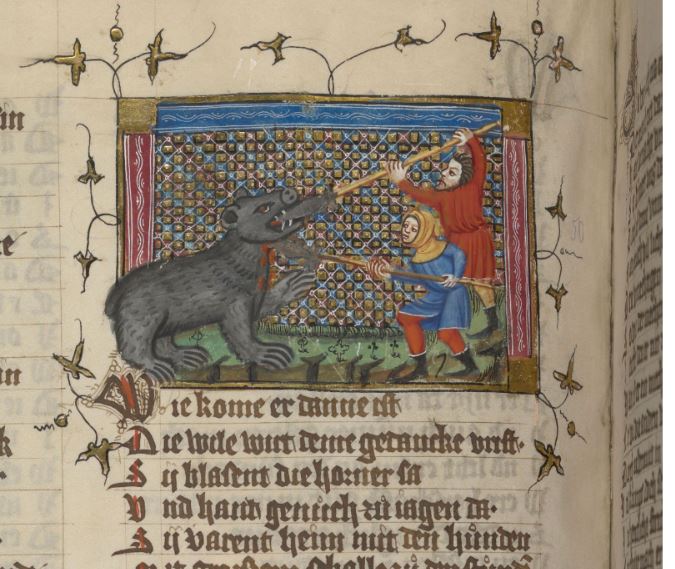 1380 ca Treves Der Wälsche Gast Morgan MS G.54 fol 19v