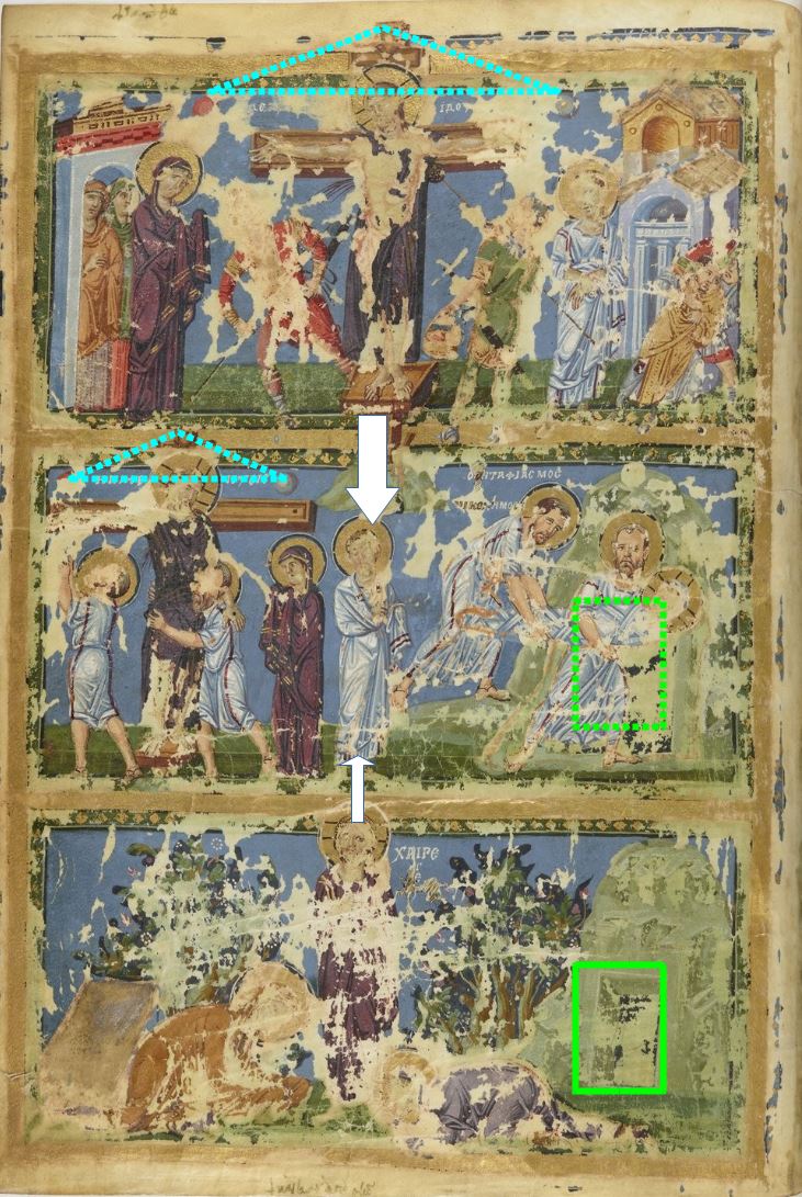 879-83 Grégoire de Nazianze BNF Grec 510 fol 30v schema