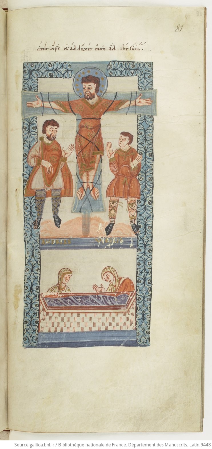 975-1000 Graduel de l'abbaye de Prüm BnF, MS Lat. 9448 fol 81r