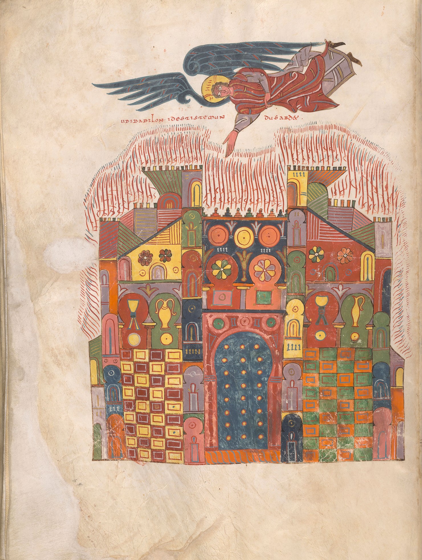 Apo 18,1-20 962 Morgan Ms 644, fol 202v