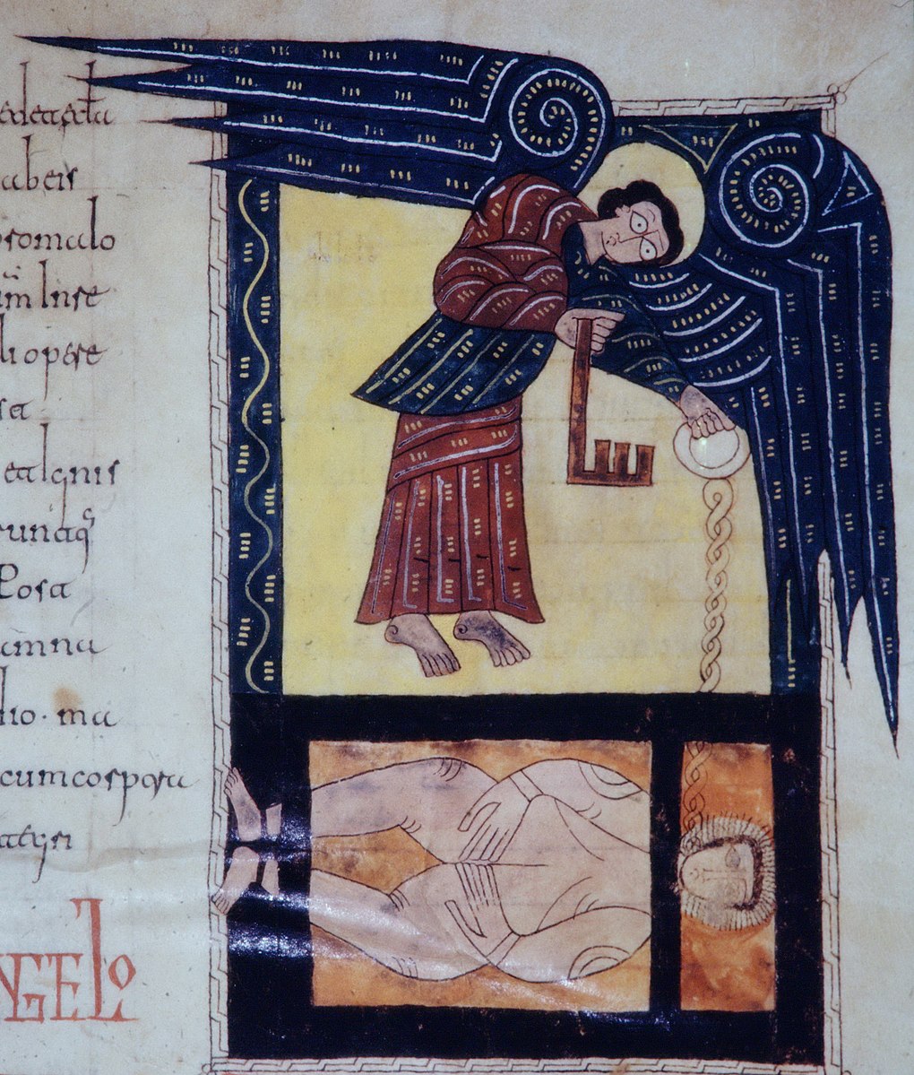 Apo 20,1-3 1000 Beatus-de-l Escorial fol 153r