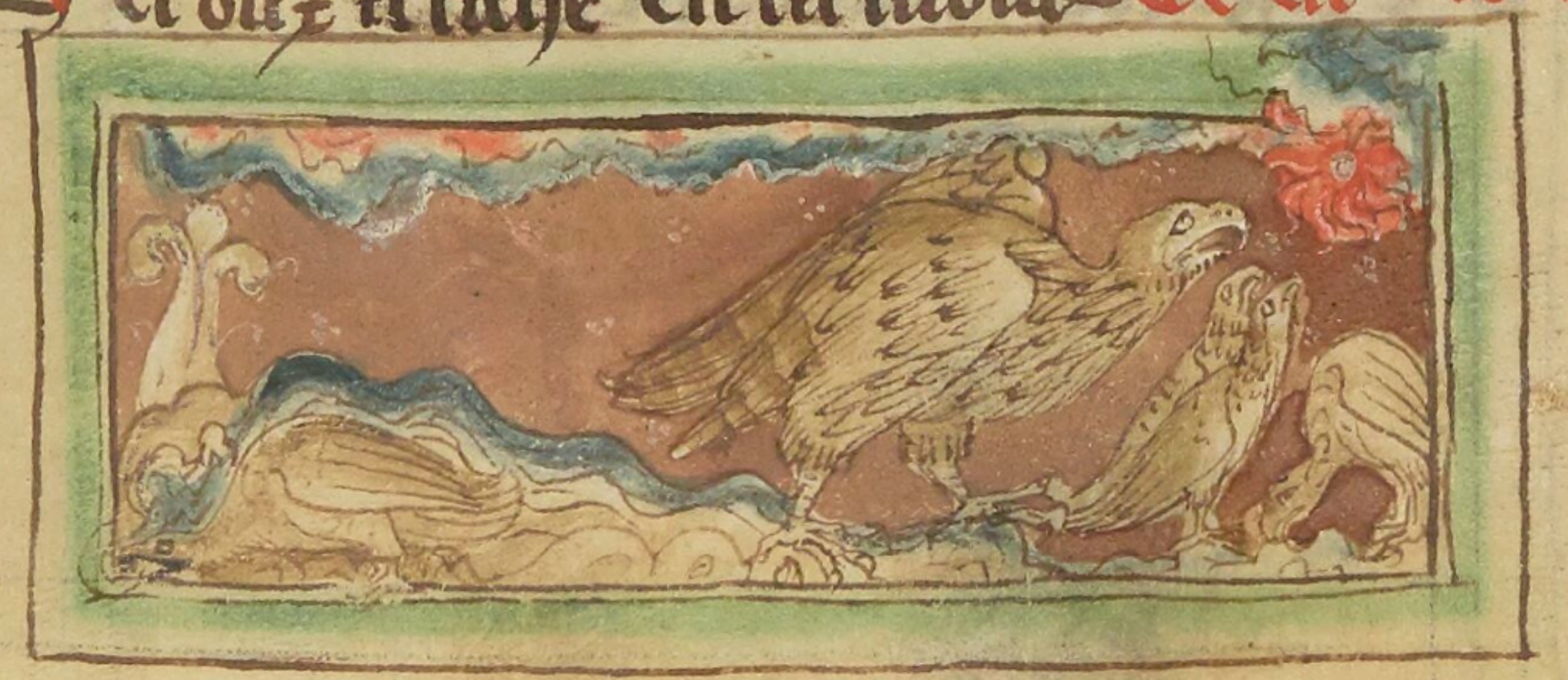 aigle-1265-1270-Bestiaire-divin-BnF-fr-14969-fol-13r