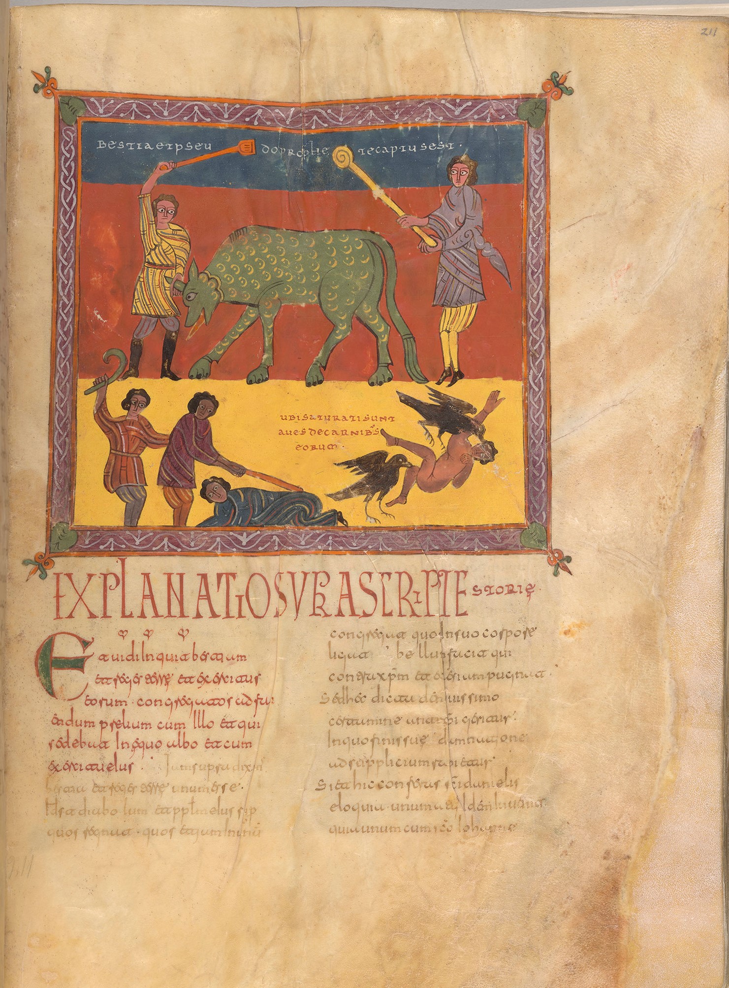 apo 19,19-21 962 Morgan Ms 644, fol 211r