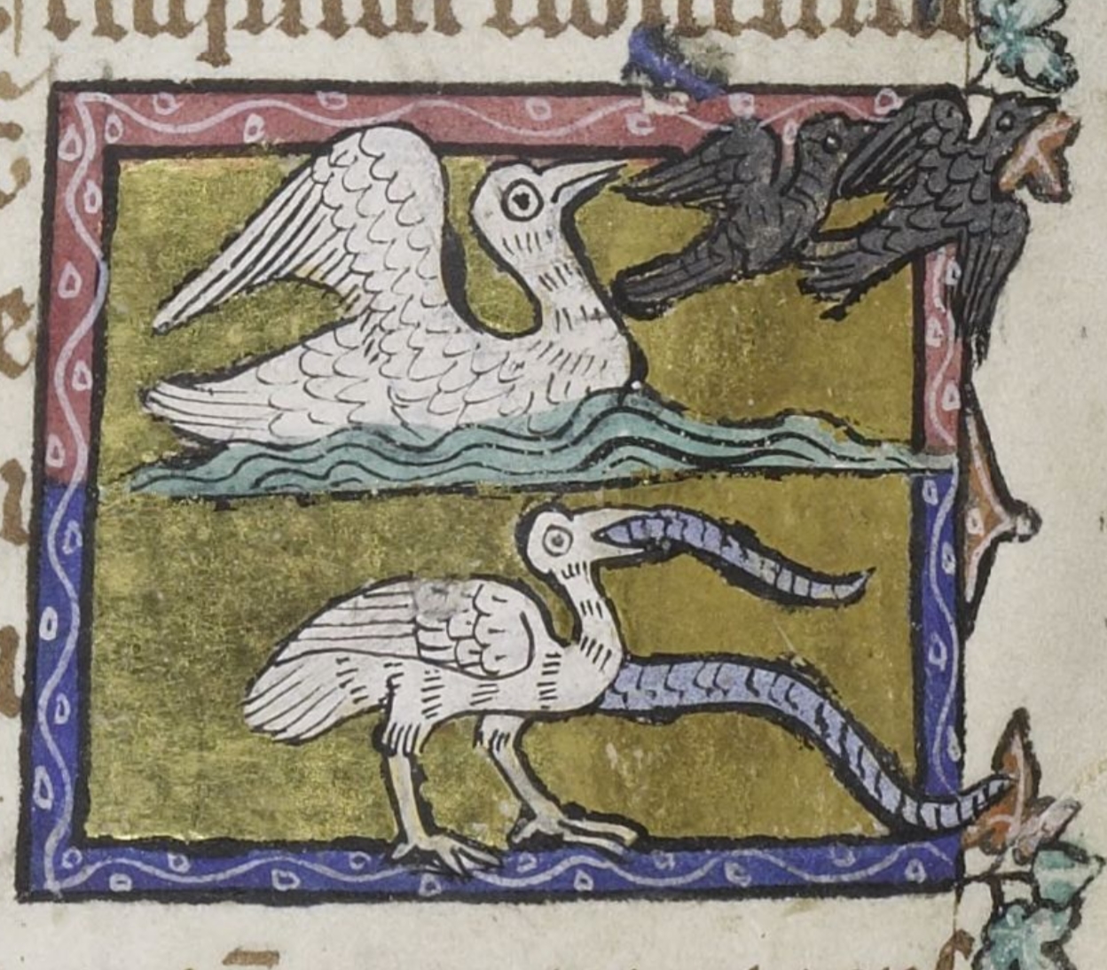 cigogne-1300-10-Peterborough-Bestiary-England-Corpus-Christi-College-Parker-Library-MS-53-fol-199v