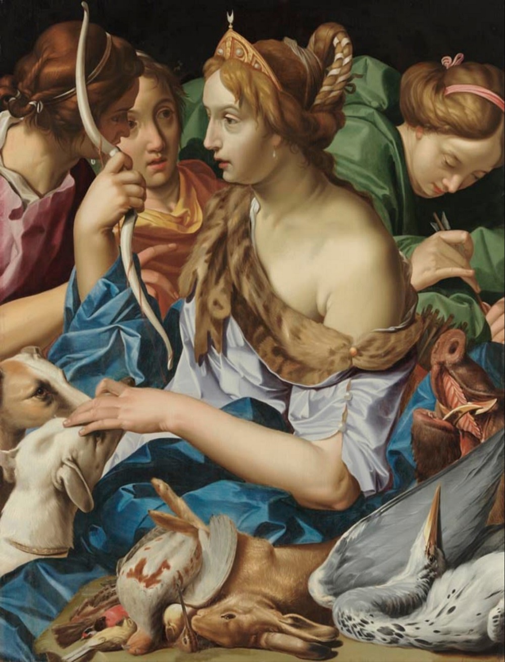 1609 ca Abraham_Janssens_-_Diana_mit_ihren_Nymphen_-_13111_-_Bavarian_State_Painting_Collections