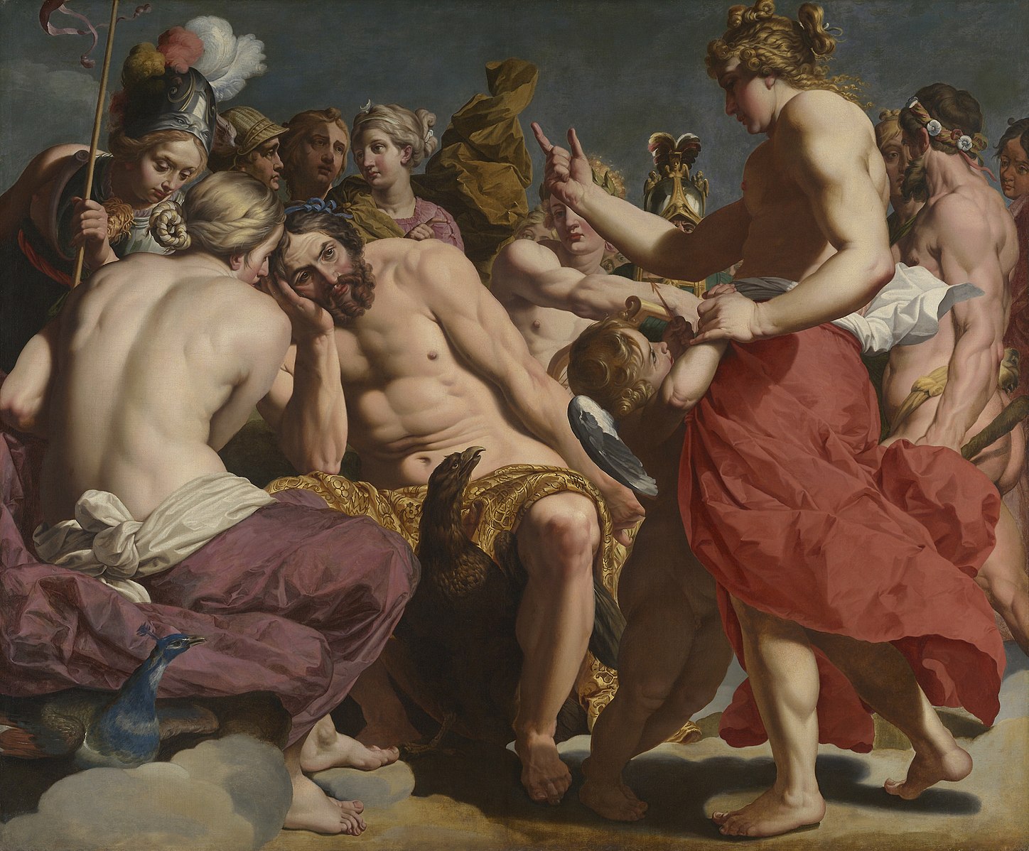 1612-13 Abraham_Janssens_-_Jupiter_Rebuked_by_Venus__Art_Institute_of_Chicago