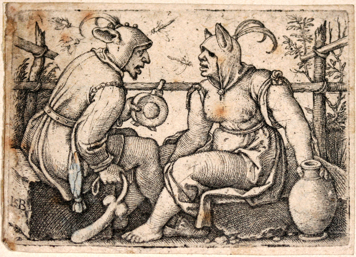 1531-50 Beham The_Fool_and_the_Lady_Fool